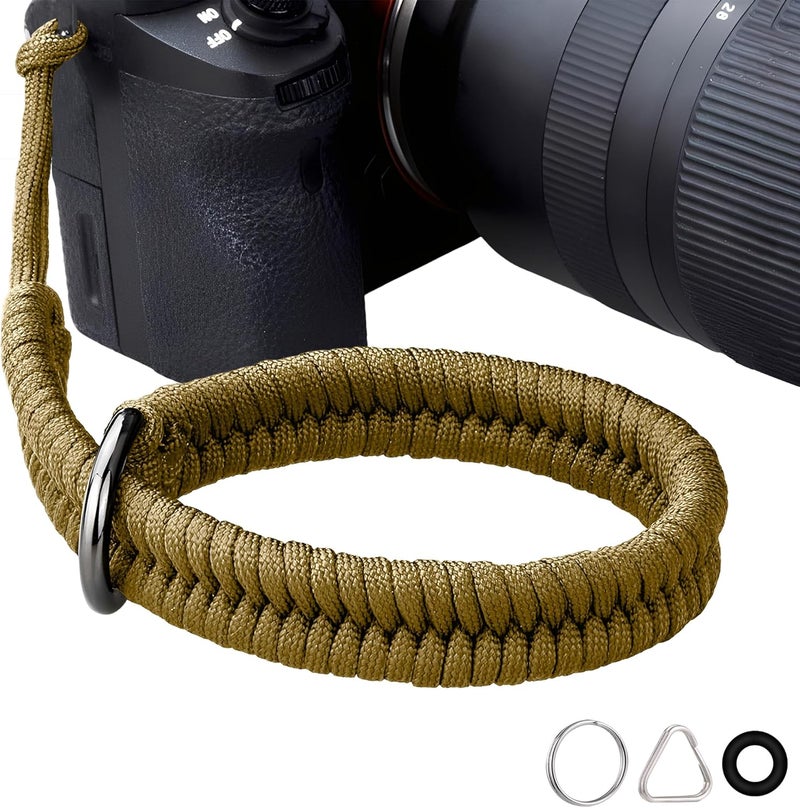 ZXZone Camera Wrist Strap for DSLR Mirrorless Camera，Camera Hand Strap with Safer Connector - Image 1